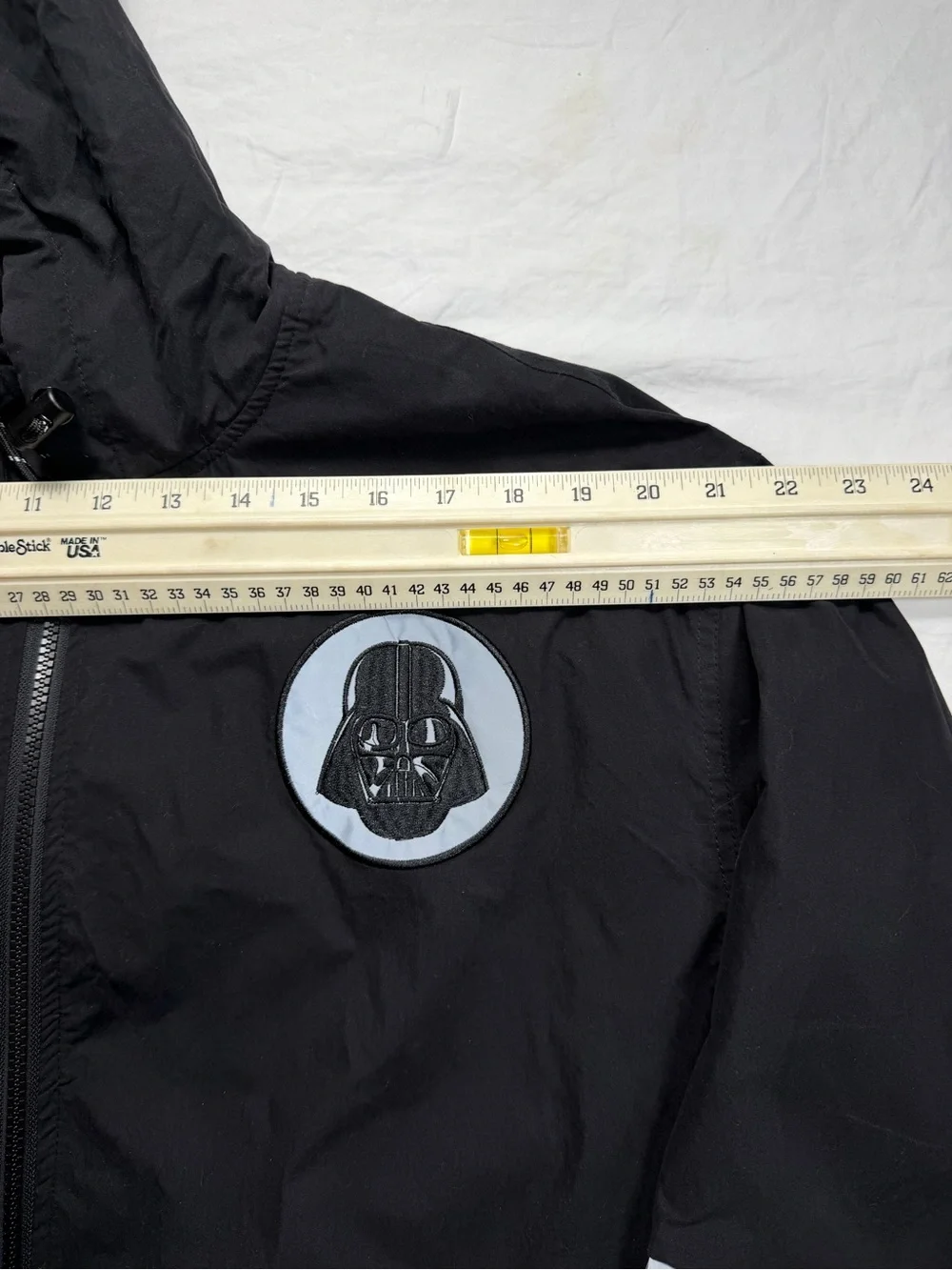 Star Wars Men's Black & Gray Hooded Windbreaker Jacket